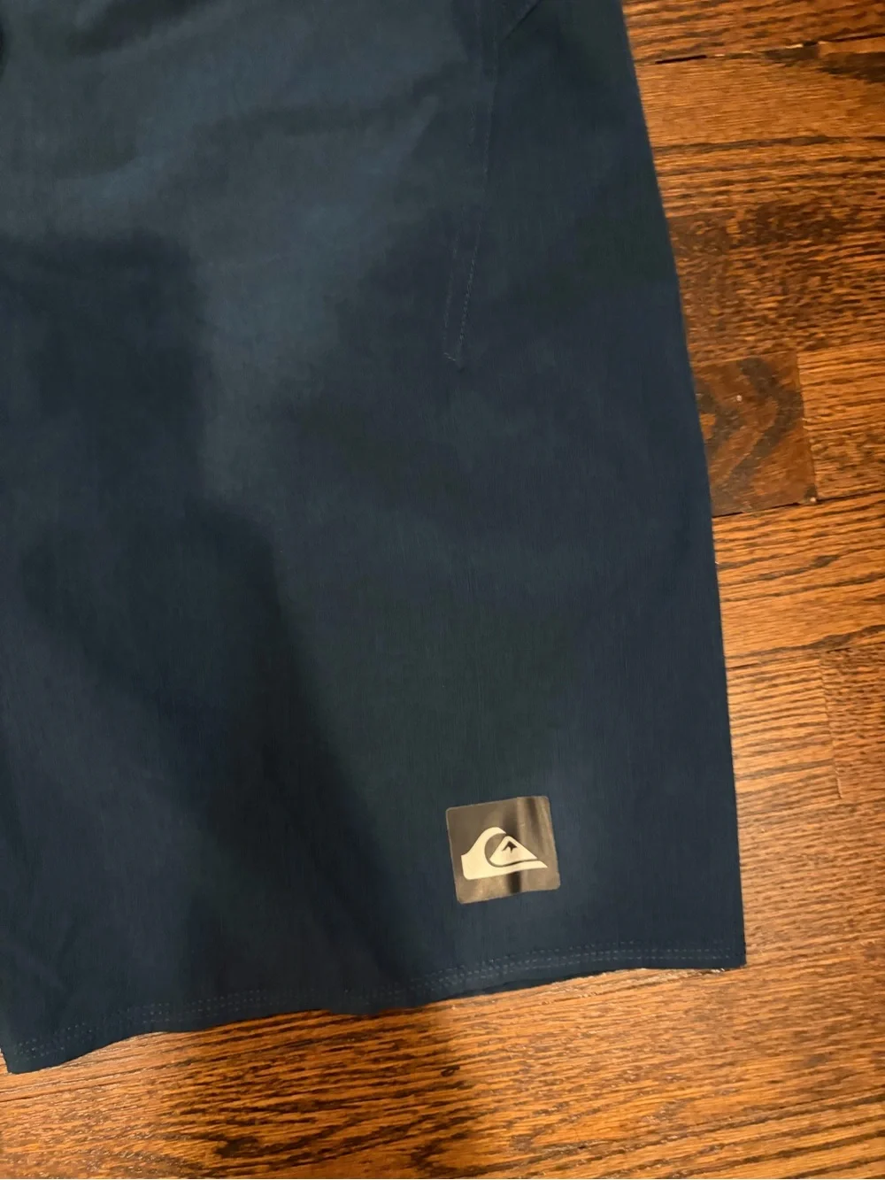 Quiksilver Men's Dark Navy Boardshorts with Black Lace